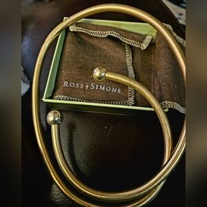 Ross-Simons 18 Karat Gold Over Sterling 4-in-1 Flexible Snake Necklace/bracelet